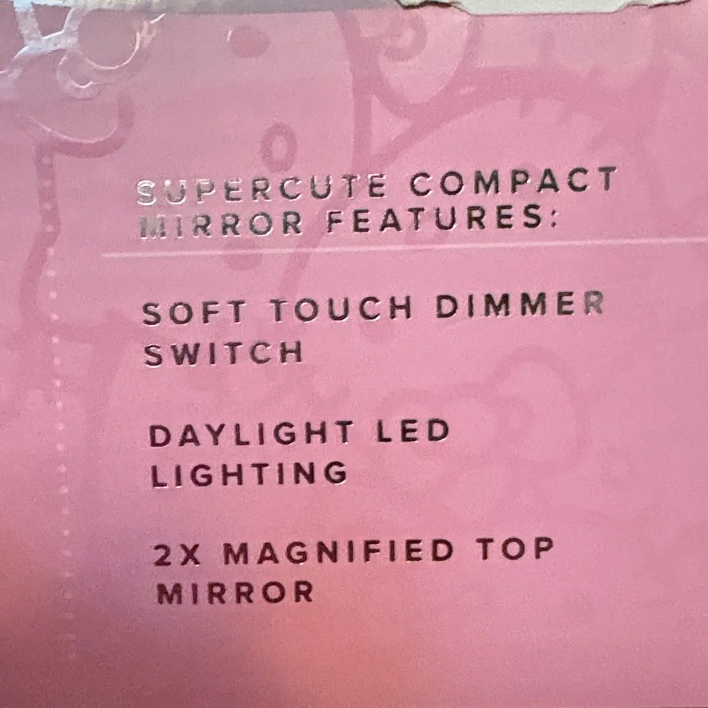 Impressions Vanity Hello Kitty Lighted Makeup Mirrors Bundle New
